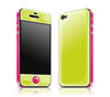 Citron / Neon Pink<br> Glow Gel skin - iPhone 4 / 4s
