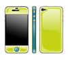 Citron / Teal<br> Glow Gel skin - iPhone 4 / 4s